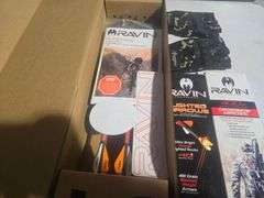 (6) Ravin Crossbow Bolts w/Fingerless Gloves