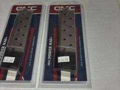 (2) CMC 1911 Power Mag+ 10 Round .45 ACP Magazines
