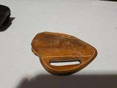 (3) Leather Waistband Pistol Holsters