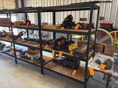 (2) Storage Racks 66’ Tall x 4’ Wide x 2’ Deep (CONTENTS NOT INCLUDED)
