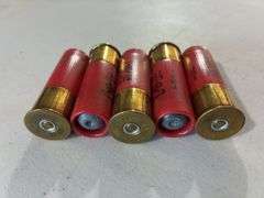 (5) Winchester 12 Guage Rifled Slug Hollow Point Shells