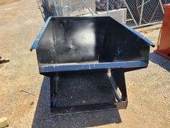 2 Yard Skid Steer Trash Hopper