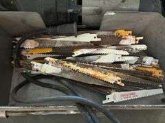 Porter Cable Reciprocating Saw in Metal Case and Blade Replacements