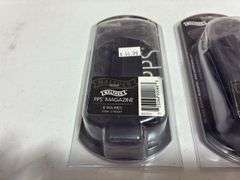 (2) Walter PPS 8 Round 9mm Magazines