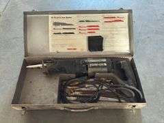 Porter Cable Reciprocating Saw in Metal Case and Blade Replacements