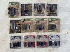 (5) UTG Flashlight/Laser Picatinny Rings (3) Riser Mounts (4) Top Ring Covers all for Various Makes 