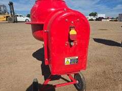 Red   Concrete Mixer