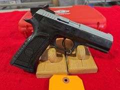 Tanfoglio Defiant Force Plus Chrome  9mm   Pistol
