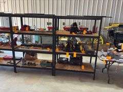(2) Storage Racks 66’ Tall x 4’ Wide x 2’ Deep (CONTENTS NOT INCLUDED)