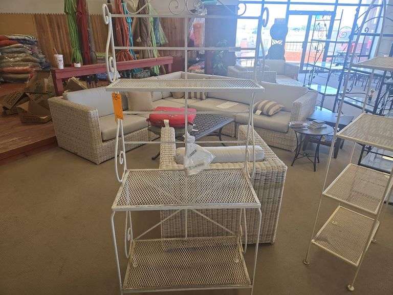 Bakers Rack (3) Shelf - Assiter Auctioneers