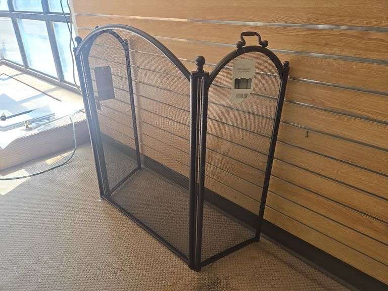 (3) Fold Fire Place Screen