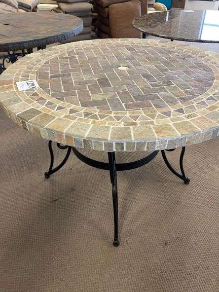 48 inch tile top table