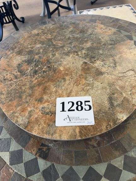 stone 22 inch lazy susan