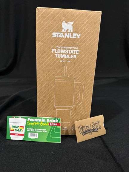 Stanley Cup with drink coupons