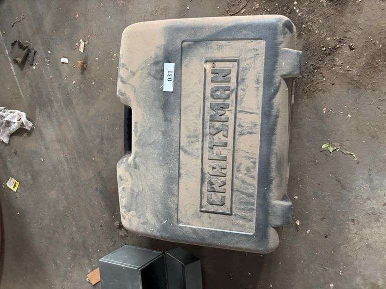 Craftsmen box with buzzsaws and blades