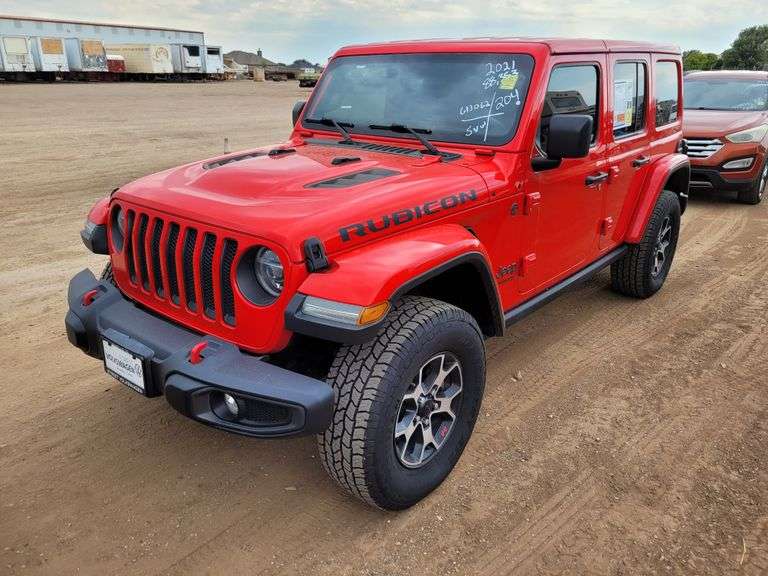 2021  Jeep  Wrangler Unlimited Rubicon  SUV 4D