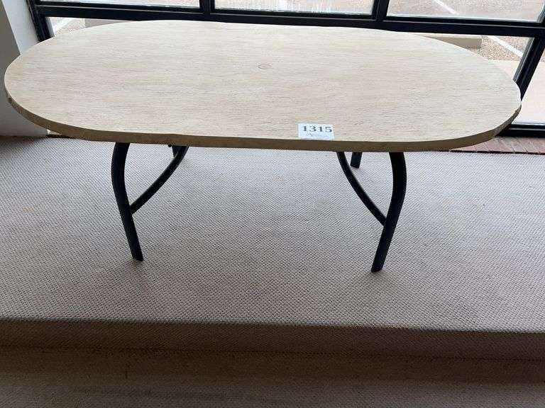 42x72 stone top dining table