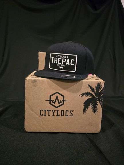 TREPAC Hat Blackout License Plate