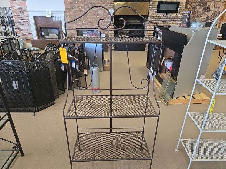 Bakers Rack (3) Shelf - Assiter Auctioneers