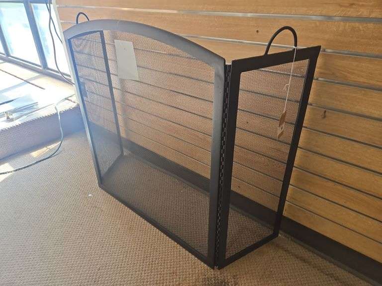 (3) Fold Fire Place Screen