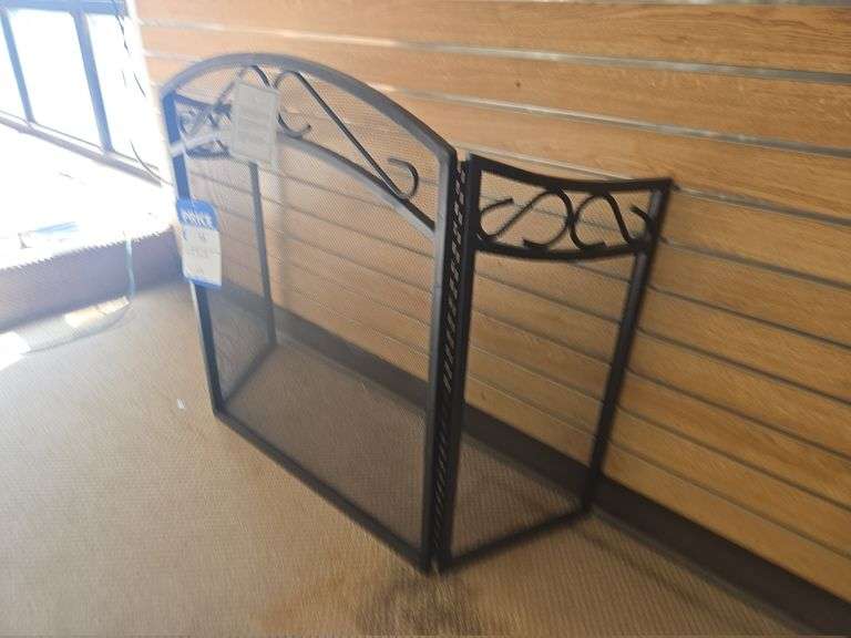 (3) Fold Fire Place Screen