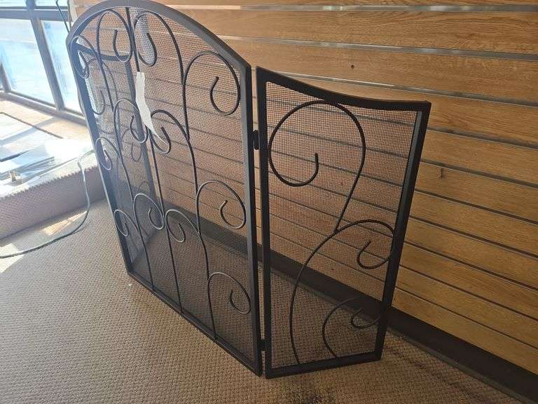 (3) Fold Fire Place Screen