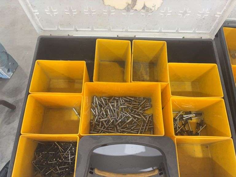 Storage Case W/ Mis Rivets - Assiter Auctioneers