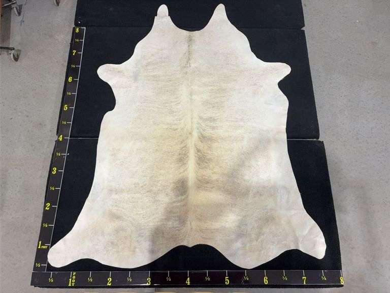 Grey Brindle Cowhide