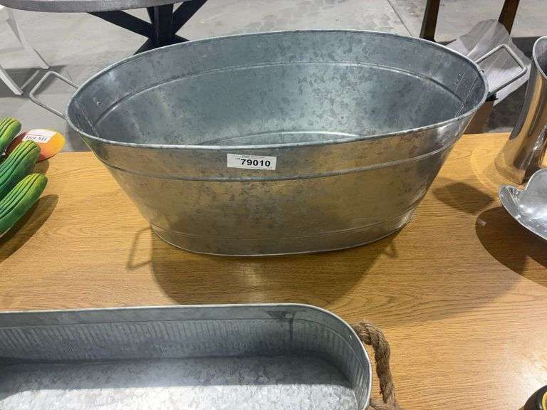 Large Tin Bucket