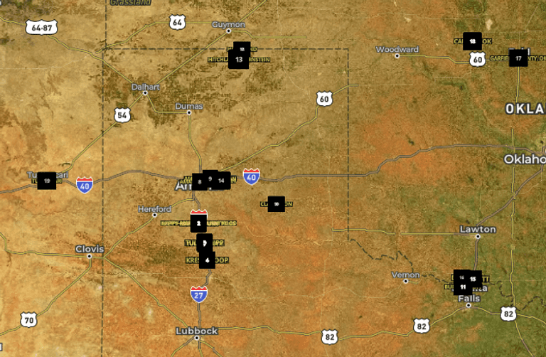 Attebury Land-Grain Elevators-Buildings 
