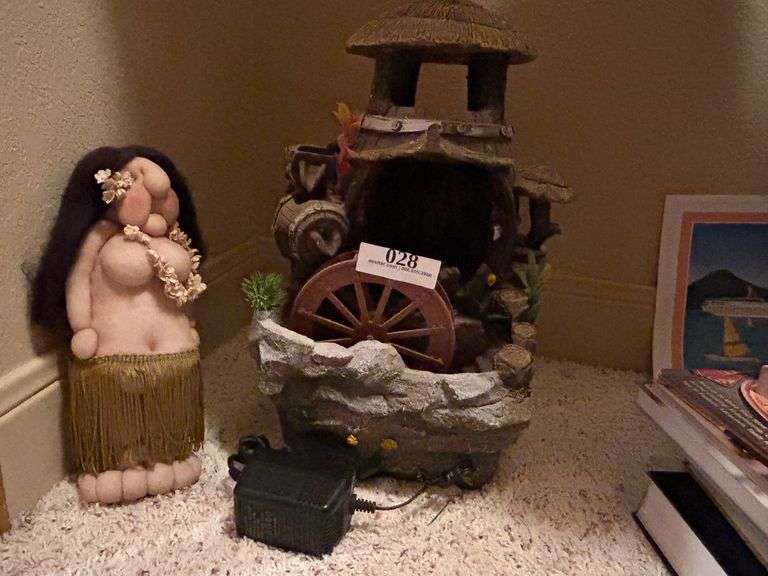 Doll with Water Fountain