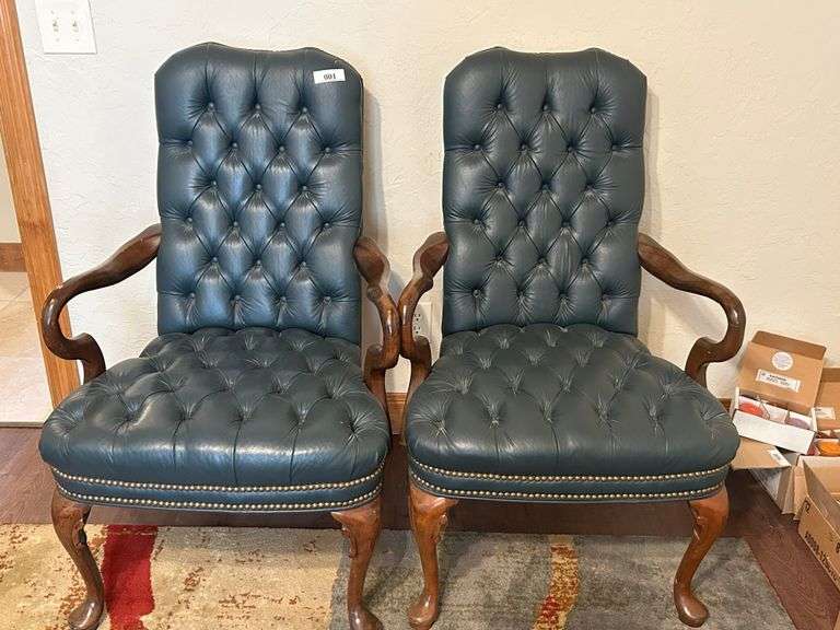Leather Arm Chairs