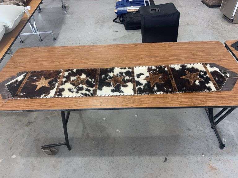 Cowhide Table Runner