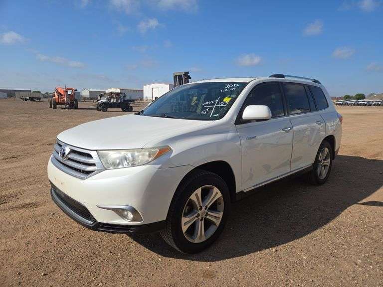 2012  Toyota  Highlander Limited  SUV 4D