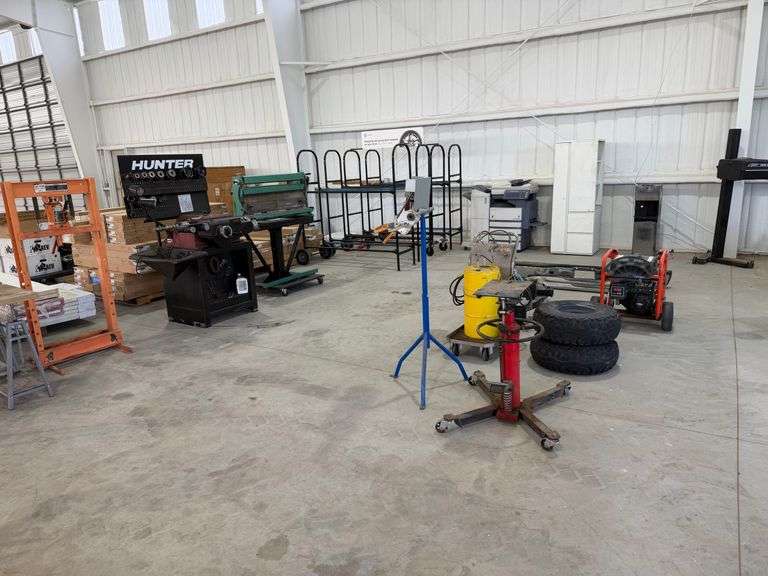 Shop Equipment, Tools & Facility Surplus Auction
