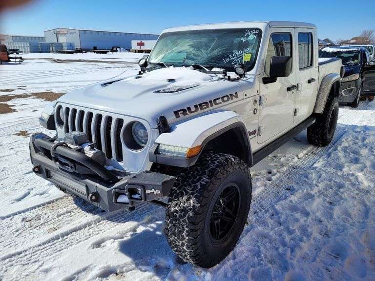 2020  Jeep  Gladiator Rubicon  Crew Cab 4D