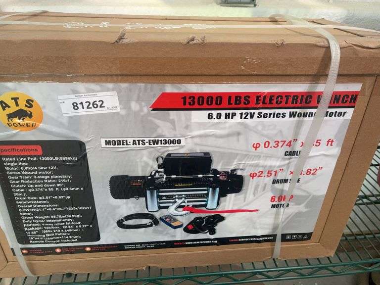 ATS-EW13000  Electric Winch