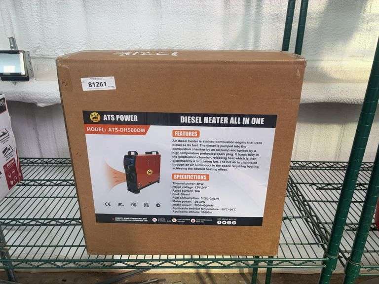 ATS-DH5000W  Diesel Heater