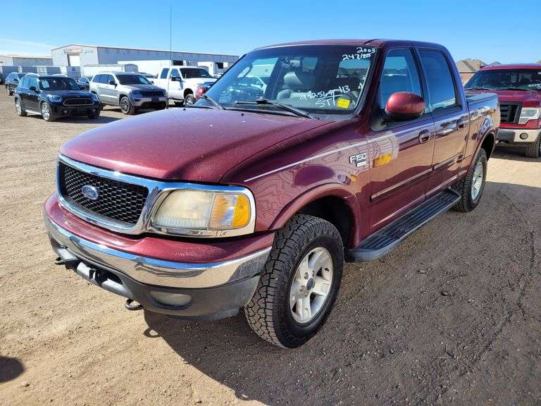 2003  Ford  F150 Lariat  Super Crew 4D