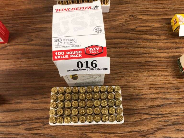 (50) Winchester .38 SPCL 130gr FMJ