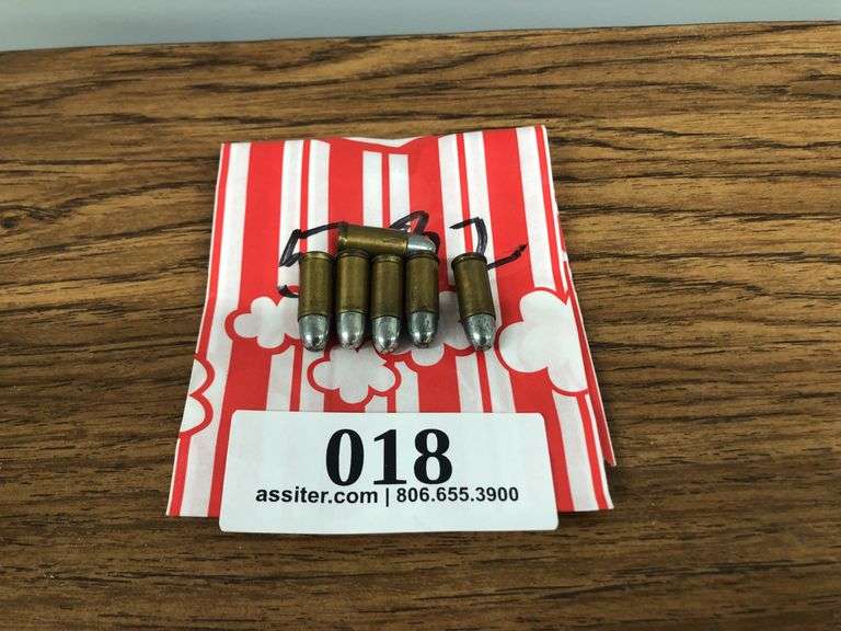 (6) Rounds .32 REM (7.65)
