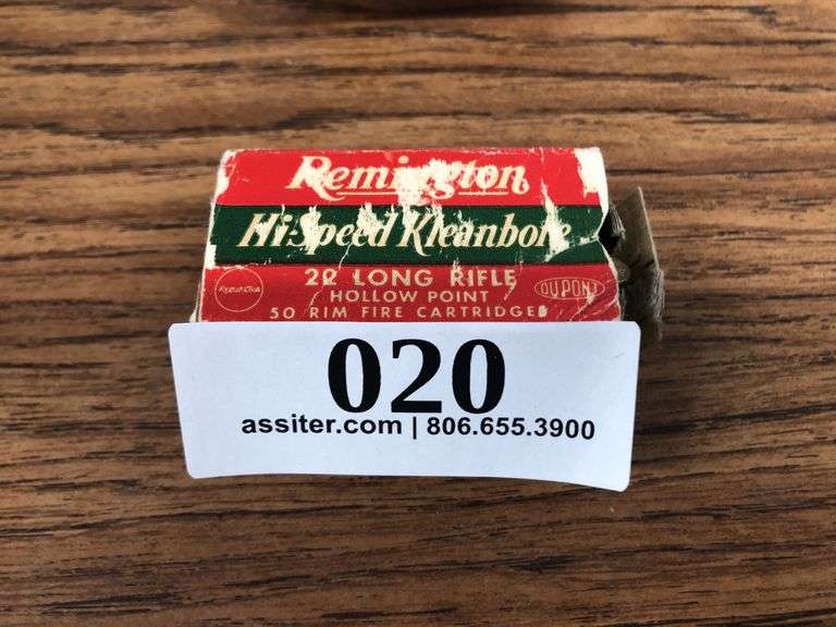 (37) Remington High Speed .22 Long Rifle HP