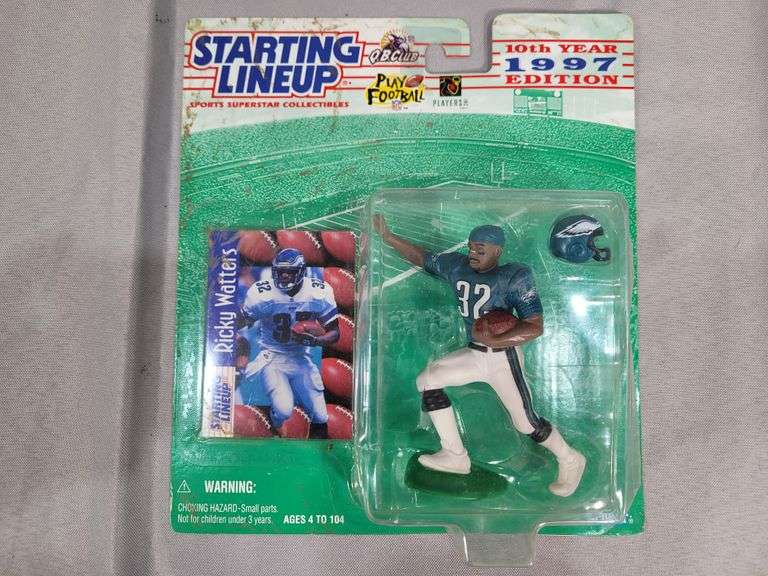Starting Lineups 10th Year 1997 Edition Ricky Watters Action Figure