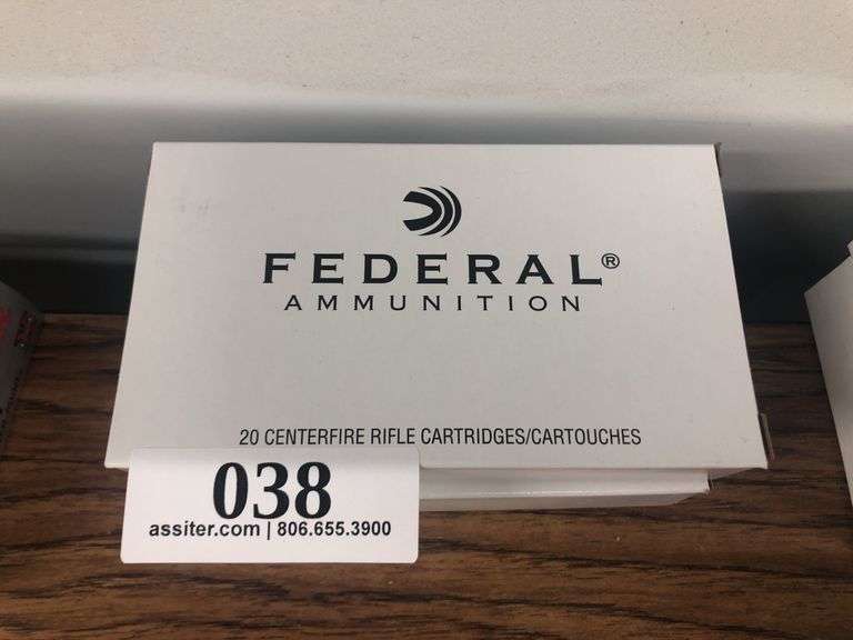 (40) Federal 7.62 x 51mm for a 308 WIN 150gr FMJ