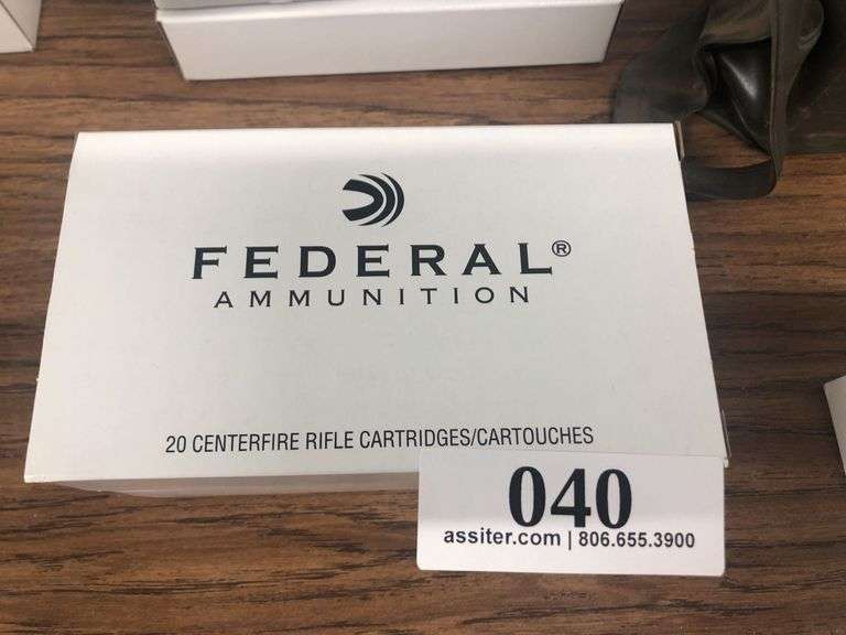 (40) Federal 7.62 x 51mm for a 308 WIN 150gr FMJ