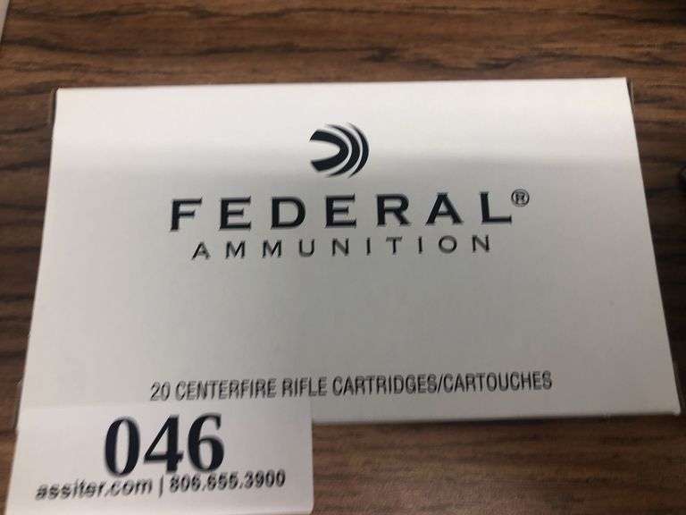 (40) Federal 7.62 x 51mm for a 308 WIN 150gr FMJ