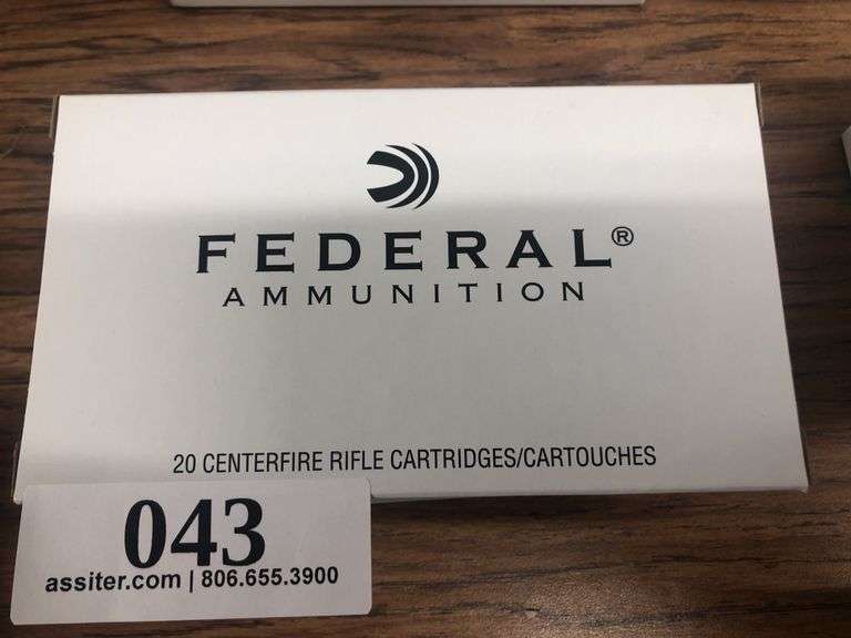 (40) Federal 7.62 x 51mm for a 308 WIN 150gr FMJ