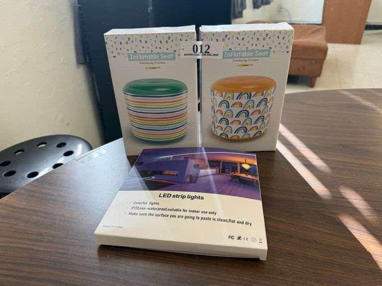 Inflatable Seats/LED Strip Lights