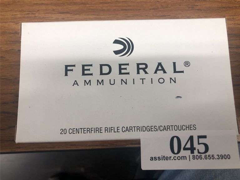 (40) Federal 7.62 x 51mm for a 308 WIN 150gr FMJ