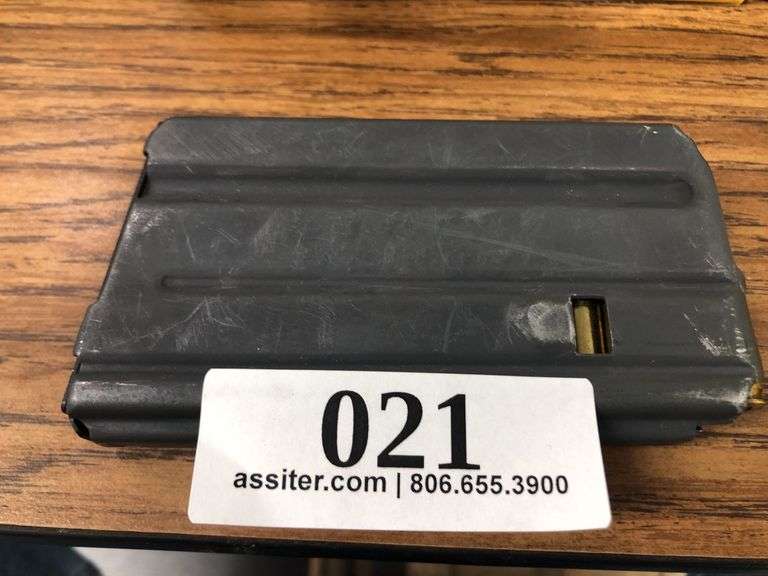 (19) .223 REM Cartridges in Magazine